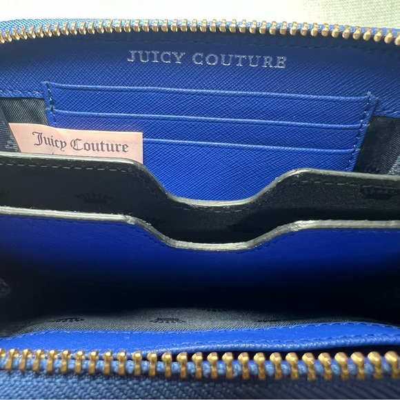 JUICY COUTURE BLUE WALLET/WRISTLET - Picture 5 of 8